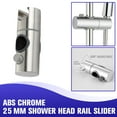 thumbnail image 2 of Adjustable 22mm Chrome Shower Head Holder Riser Bathroom Rail Bracket Slider O3Y1, 2 of 8