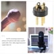 thumbnail image 2 of 10 Conectores Chapados en de 3 Pines para Micrófono, Adaptador de Conversión de Audio KTV, Altavoz y Accesorios para Micrófono., 2 of 5