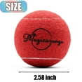 thumbnail image 4 of Magicorange Tennis Balls 30 Pack, 2.58 Inch Advanced Training Practice Balls for Beginner, Pet Dog Playing Balls (Multicolor), 4 of 8