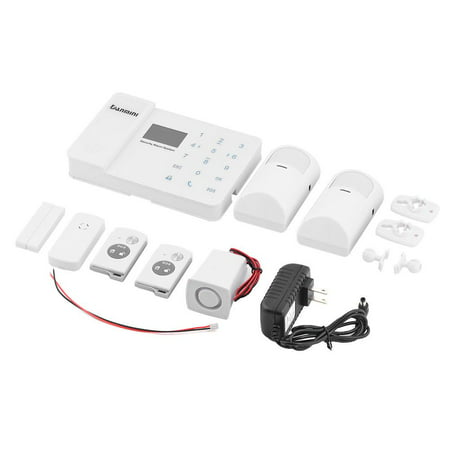 Voice LCD WiFi GSM SIM Home Security Alarm System Touch Wireless SMS Call App Alert Android iOS Burglar House Smart DIY (Best Voice Call App)