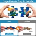 thumbnail image 3 of Puzzle de 24 piezas para personas mayores, piezas grandes, paquete de 6 colibríes, 3 of 7