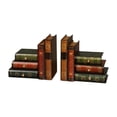 thumbnail image 2 of 2 piezas de sujetalibros de adorno de libro falso, sujetalibros de madera, cajas decorativas para libros Corto y grueso, 2 of 9