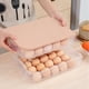 thumbnail image 5 of Wmhnj Contenedor para guardar 20 huevos, organizador de plstico ABS para refrigerador con tapa segura para la despensa de la cocina y la conservacin de alimentos frescos., 5 of 7