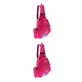 thumbnail image 1 of Sonducket impermeable para raqueta de tenis Resistencia a la abrasión Bolsa de bádminton Rosa roja 2piezas Tipo 1, 1 of 6