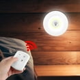 thumbnail image 2 of Luz LED debajo del gabinete con Control remoto, luz nocturna COB regulable para armario de cocina, 2 of 14