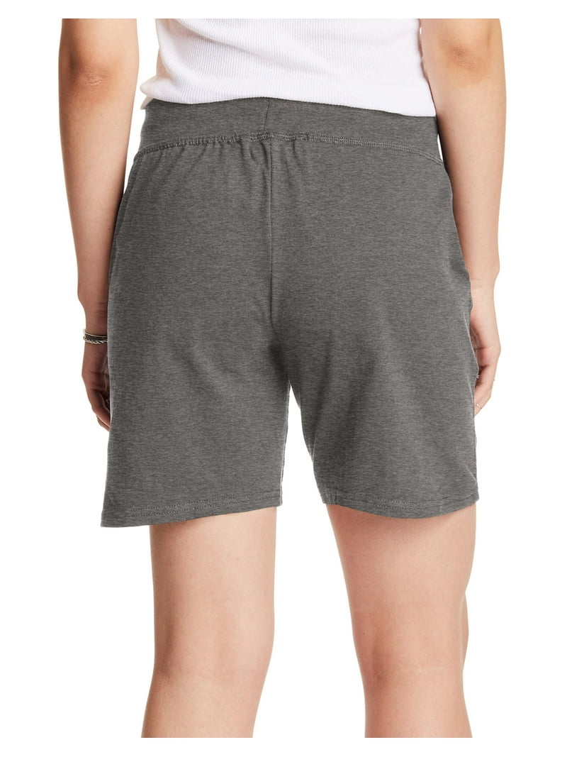 Hanes Women's Jersey Pocket Shorts, 7