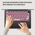 thumbnail image 6 of Enhanceds Typing Experience Keyboards Cover for Long Nails for Air, 6 of 10