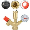 Hvac Safety Valve Water Tank Pressure Relief Valve Boiler Component