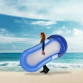 thumbnail image 3 of Flotadores de piscina, hamaca de agua, flotador de piscina con almohada para la cabeza, tumbona inflable portátil para piscina, balsas de lago, juguetes para adultos y niños, 3 of 5