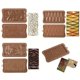 thumbnail image 3 of Molde de silicona irregular para hornear chocolate, 29 estilos, con forma de flor porosa, para hacer dulces, gelatina, hielo, decoración de tartas, jabón, vela, 3 of 6