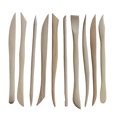thumbnail image 1 of Mini herramientas de modelado de madera de doble extremo de 10 piezas, herramientas de escultura de arcilla para modelar y esculpir seitruly TO0670-00B, 1 of 6