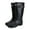 Black, variant on Rain Boots for Women, Waterproof Knee High Rubber Boots, Fashion Comfy Tall Water Boots Lightweightr Garden Booties for Outdoor