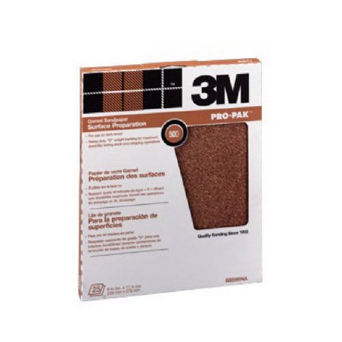 3M COMPANY 99416 25CT 9x11 80Grit Paper