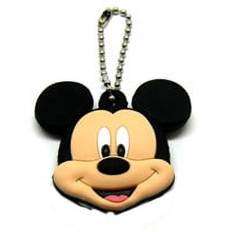 Disney Mickey Mouse Head Rubber Lightweight Keychain - Walmart.com