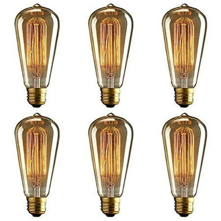 Best Vintage Edison Bulb Old Style Retro Design Energy Saving - Pack of