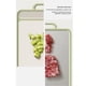thumbnail image 3 of Tabla de cortar de doble cara de acero inoxidable y material de fibra | Tabla de cortar de cocina antideslizante grande de 15.7 "x11.7" | Superficie ranurada para carne, verduras, frutas | Fácil de, 3 of 7