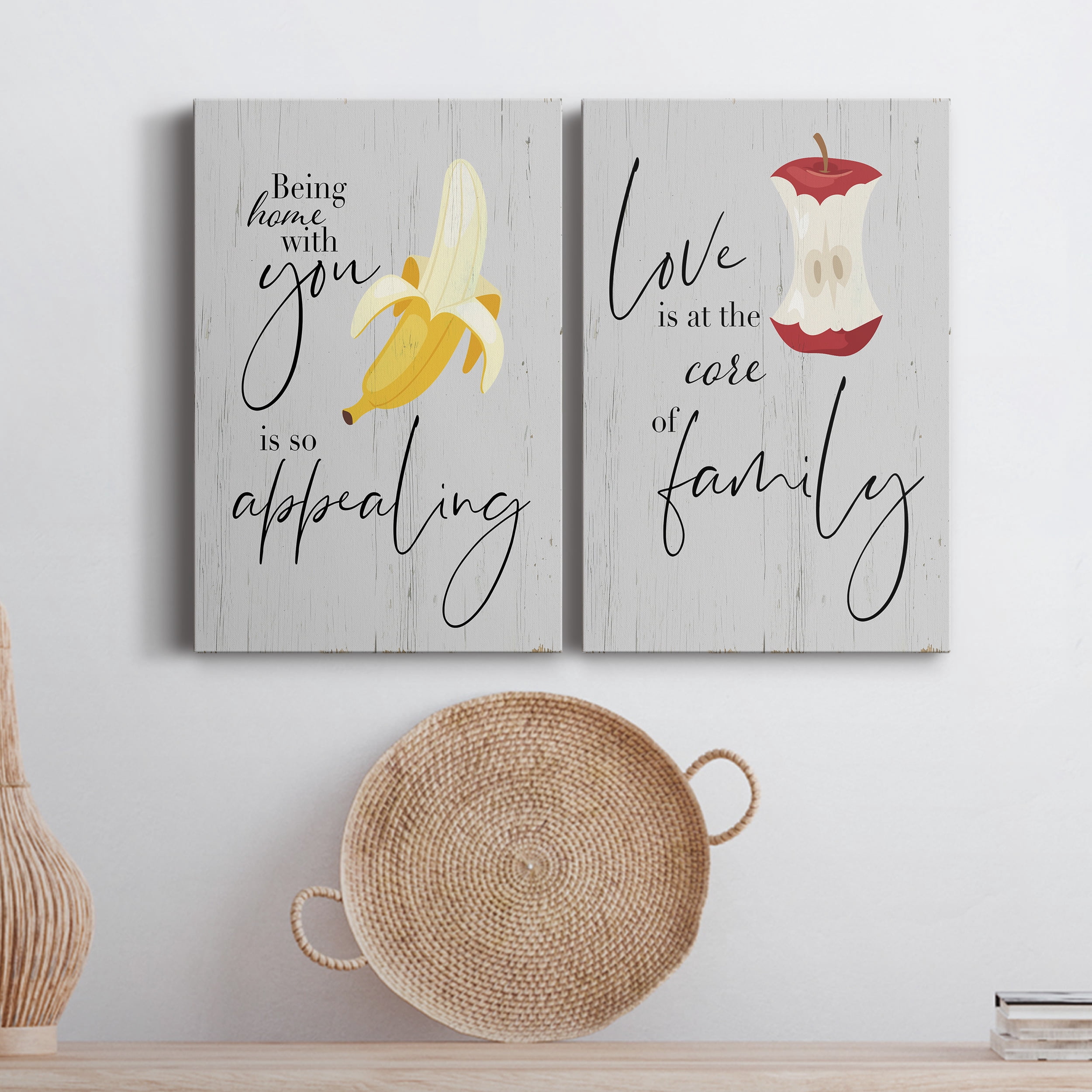 So Appealing Premium Gallery Wrapped Canvas - Ready to Hang - Set of 2 - 32 x 48 Each