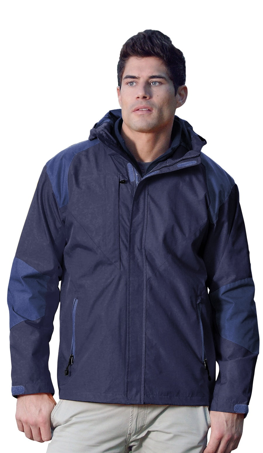 TriMountain TriMountain Slalom 9200 Hooded Nylon Woven Jacket, 2X