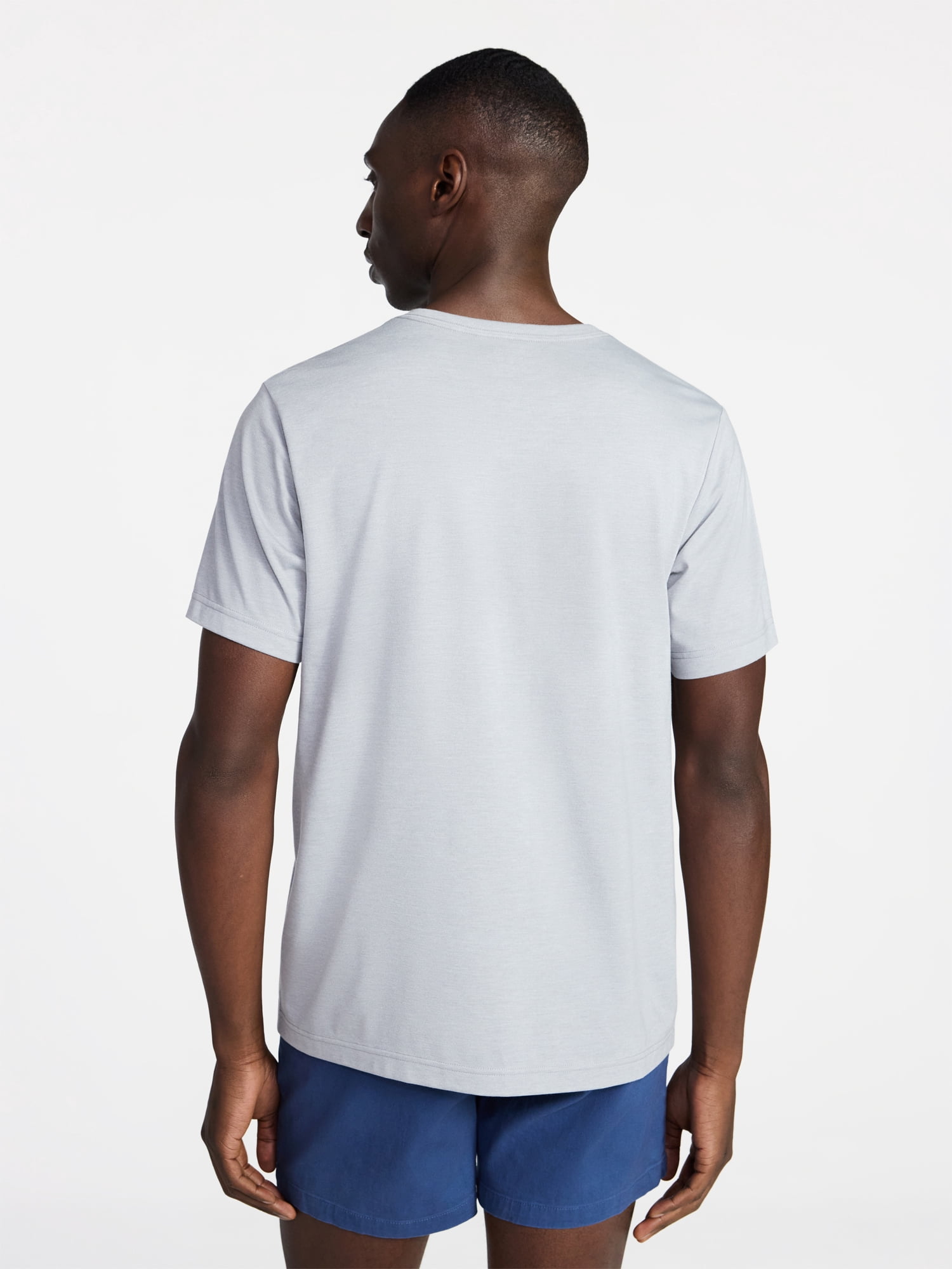 George Men's & Big Men's Relaxed Fit Short Sleeve V-Neck Tee, Sizes S-3XL