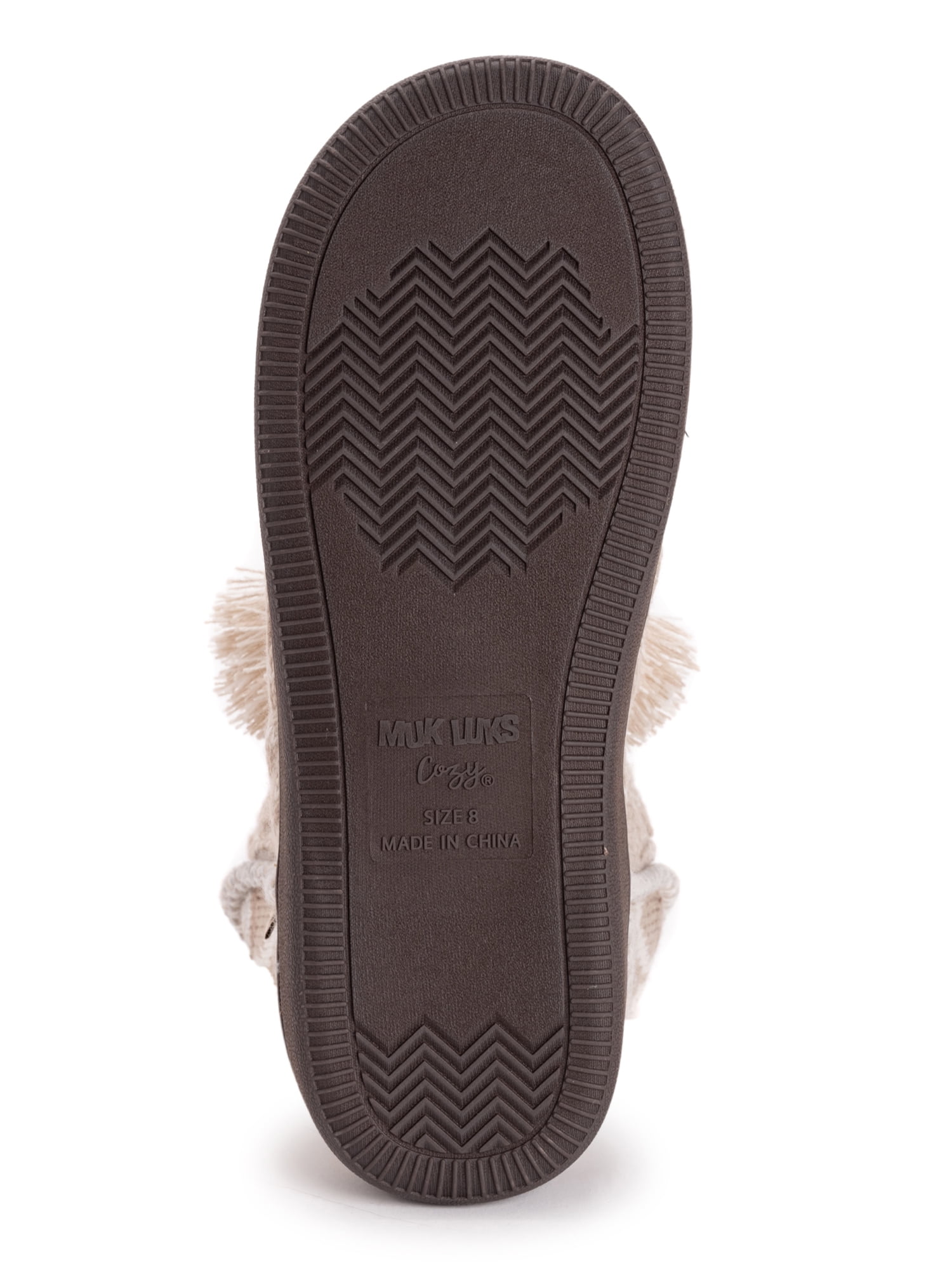 Muk Luks Women's Knit Back Bootie Slipper
