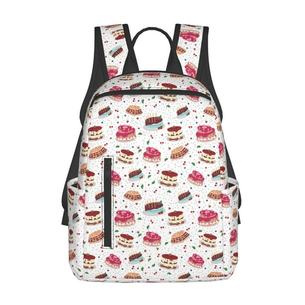 Easygdp Birthday Cake para Easygdp Yak - Mochila Casual Ligera y Resistente para Viaje y Senderismo para Hombres y Mujeres