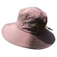 thumbnail image 1 of Men Sun Hat Solid Color Wide Brim Fasten String Sunscreen Adjustable String Beach Hat Summer Head Supply, 1 of 10