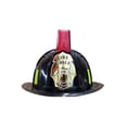 thumbnail image 2 of Kid's Black Light Up and Sound Fire Chief Helmet, 2 of 6