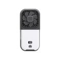 thumbnail image 1 of Ventilador Portátil Plegable Kuymtek USB Negro con Pantalla Digital, 1 of 7