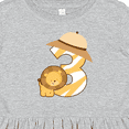 thumbnail image 4 of Inktastic 3rd Birthday Jungle Safari Lion 3 Year Old Girls Toddler Dress, 4 of 5