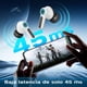 thumbnail image 5 of VEATOOL Wireless Bluetooth Headset,Mic Dual con Cancelación de Ruido ENC,80H de Uso,luces RGB, 5 of 10