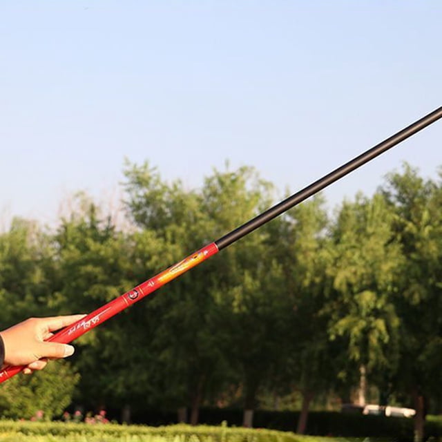 VONKY Telescopic Long Fishing Rods Anti-lock Groove Fishing Rod for Angler's Holiday Good Gift