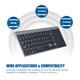thumbnail image 2 of Teclado Inalámbrico Portátil Delgado De 2,4 Ghz De Mano Con Panel Táctil Para Pc/Notebook/Tv Box seitruly EL006287-00, 2 of 5