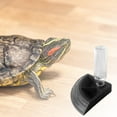 thumbnail image 4 of Botella de agua para reptiles 2 en 1, dispensador automático de agua para tortugas, alimento para alimentación Negro, 4 of 8