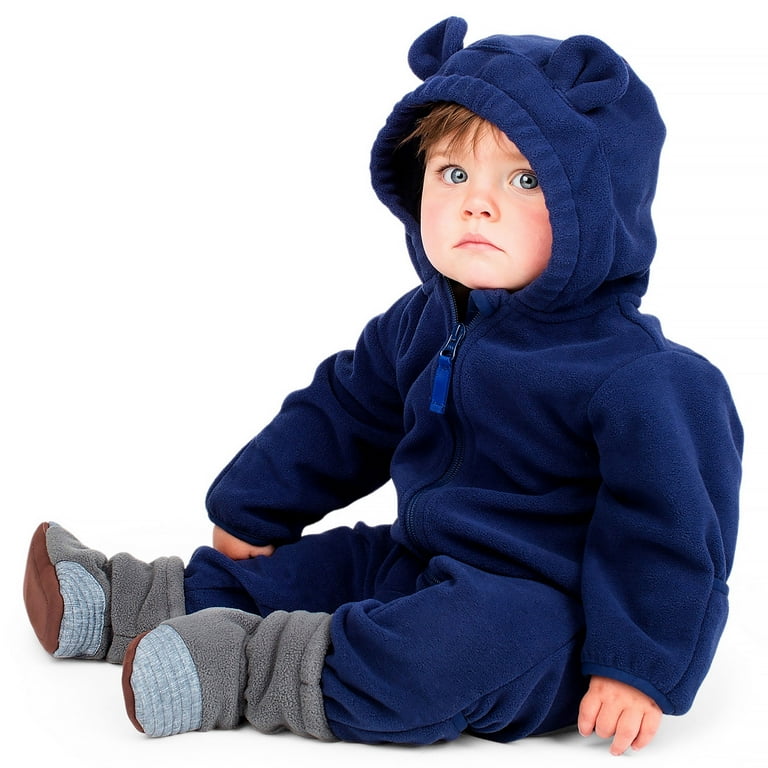 Jan & Jul Fleece Suit - Navy Jan & Jul Fleece Suit - Navy