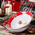 thumbnail image 5 of VEWEET, Series CHRISTMASDEER, 2-Piece Dinner Porcelain Bowl Set, Christmas Dinnerware Sets, 5 of 11
