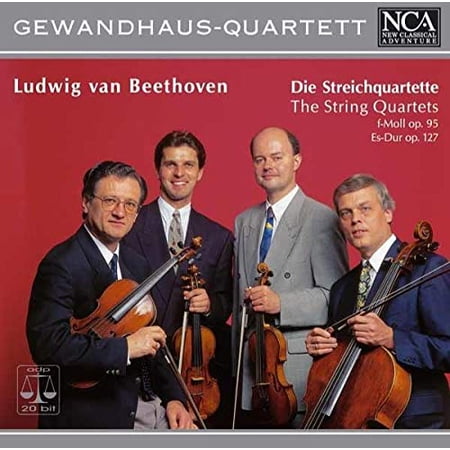 Beethoven String Quartets Opp.95 & 127. Gewandhaus Quartet. Rec. 5/96. To VARIOUS ARTISTS (CD)