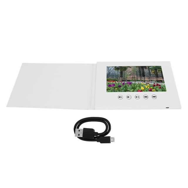 Video Greeting Card, Video Brochure High Code Rate HD Video Playback Fashionable 128M Memory For Wedding Decorations