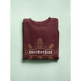 thumbnail image 3 of Oktoberfest Wheat Frame Sweatshirt Women -Image by Shutterstock, Female 4X-Large, 3 of 4