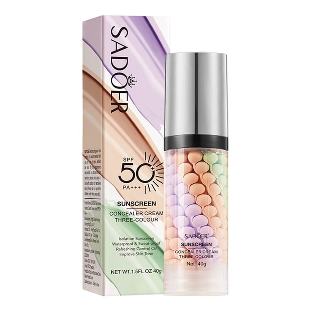 Maojin protector solar spray 40g TriColor Protector solar y aislamiento de belleza Maquillaje Pre Leche Pre
