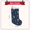 thumbnail image 3 of Lsque 18 Inches Dinosaur Astronaut Pattern Christmas Stockings Hanging Ornaments,Knitted Xmas Fireplace Hanging Stocking,Holiday Decoration, 3 of 8