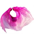 thumbnail image 5 of Silk Veils Handmade Dyed Scarf Shawl Silk Veils Dance Stage Performance Props Silk Veil Bellydance, 5 of 5