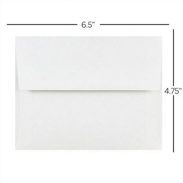 Enveloppes commerciales- 24 lb.- No. 6- 3-.63in.x6-.50in.- WE 