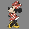 thumbnail image 2 of Boy's Mickey & Friends Smiling Minnie Mouse Portrait  Performance Graphic Tee Charcoal Heather Large, 2 of 4