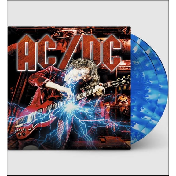 live at irvine meadows 1986 (blue cloudy vinyl) ac/dc (Vinyl Record)