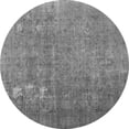 thumbnail image 1 of Ahgly Company Indoor Round Persian Gray Bohemian Area Rugs, 6' Round, 1 of 1