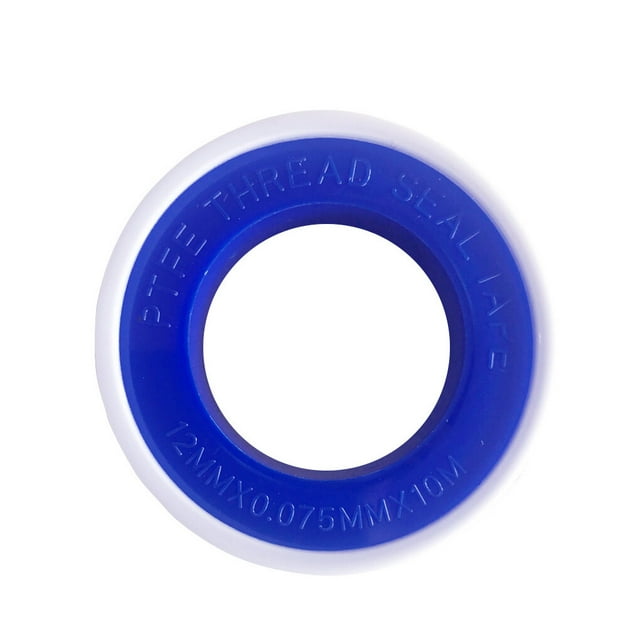 Riwesomey 1 uds/5 uds 10M cinta de sellado blanca tubería de agua de de plomería ducha fregadero cintas impermeable rollo de ingeniería Herramientas y ferretería