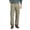 Beige, variant on Mens Cargo Work Pants Heavy Duty Relax Fit Elastic Waistband Multiple Cargo Pockets Breathable Cotton Blend Daily Trousers Gray S