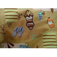 thumbnail image 5 of oneOone Cotton Silk Light Brown Fabric Summer Beach Sewing Craft Projects Fabric Prints By Yard 42 Inch Wide, 5 of 5