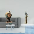 thumbnail image 2 of Figura de escritorio,Reloj de mesa con figura de globo terráqueo,decoración para oficina y hogar,Figura de mujer africana,Estatua artesanal de una dama tribal africana,hecha a mano,para, 2 of 8