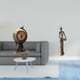 thumbnail image 2 of Figura De Globo Terráqueo, Estatua Moderna, Reloj De Mesa Coleccionable, Adorno Artístico Para Estante, Oficina, Chimenea, Dormitorio, Armario, Estatua De Mujer Tribal Africana, Figura De, 2 of 8